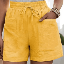 Load image into Gallery viewer, Loose Linen Lounge Shorts
