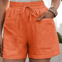 Load image into Gallery viewer, Loose Linen Lounge Shorts
