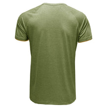 Load image into Gallery viewer, Men Henley Collar Summer T-shirt
