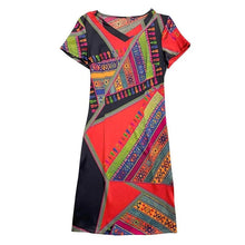 Load image into Gallery viewer, Mid-long Elegant Slimming Short Sleeve Stylish Dress
