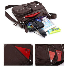 Load image into Gallery viewer, Multi-Pocket Soft PU Crossbody Bag
