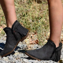 Load image into Gallery viewer, Women Casual Platform Zipper Boots
