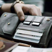 Load image into Gallery viewer, RFID Blocking Leather Card Wallet
