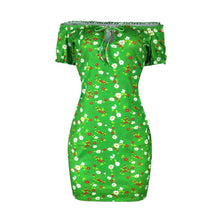 Load image into Gallery viewer, Sexy Off-the-Shoulder Plus Size Dress
