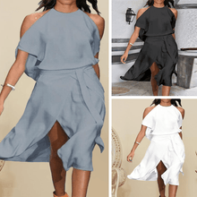 Load image into Gallery viewer, Split Sleeveless Dress
