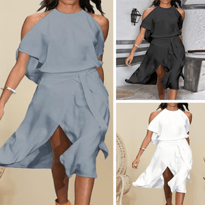 Split Sleeveless Dress