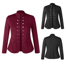 Load image into Gallery viewer, Women Warm Vintage Tailcoat Jacket Overcoat
