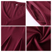 Load image into Gallery viewer, V-neck Slit Long Skirt
