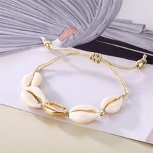 Load image into Gallery viewer, Women Cowrie Shell Bracelets Delicate Rope Chain Bracelet
