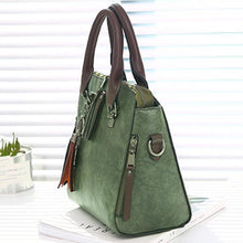 Load image into Gallery viewer, Women Vintage PU Leather Designer Crossbody Shoulder Bag
