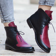 Load image into Gallery viewer, Women Platform Lace Up Buckle Shoes

