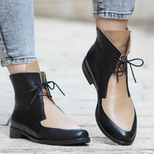 Load image into Gallery viewer, Women Platform Lace Up Buckle Shoes
