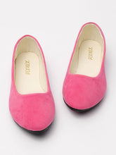 Load image into Gallery viewer, Big Size Suede Candy Color Pure Color Pointed Toe Light Slip On Flat Loafers
