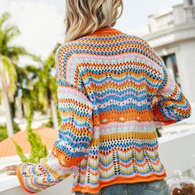 Load image into Gallery viewer, Woman Crochet Knitted Sweater
