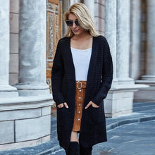 Load image into Gallery viewer, Women&#39;s Oversized Pocket Cardigan Outwear
