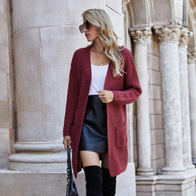Load image into Gallery viewer, Women&#39;s Oversized Pocket Cardigan Outwear
