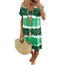 Load image into Gallery viewer, Women&#39;s Sexy Leopard Print Casual Midi Skirt
