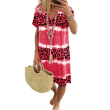 Load image into Gallery viewer, Women&#39;s Sexy Leopard Print Casual Midi Skirt
