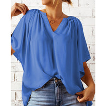 Load image into Gallery viewer, Women&#39;s Summer Loose Chiffon Shirt
