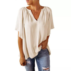 Women's Summer Loose Chiffon Shirt