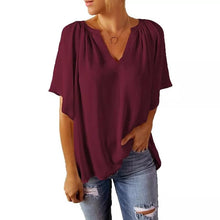 Load image into Gallery viewer, Women&#39;s Summer Loose Chiffon Shirt
