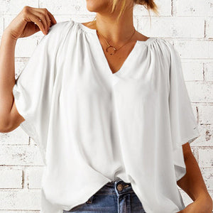 Women's Summer Loose Chiffon Shirt