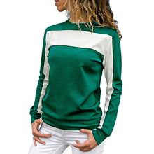 Load image into Gallery viewer, Paneled Long Sleeve Crew Neck T-Shirt
