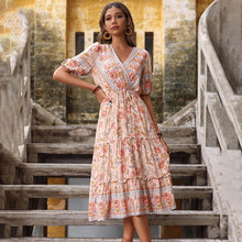 Load image into Gallery viewer, Alexandra Rose Print Dress
