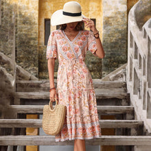 Load image into Gallery viewer, Alexandra Rose Print Dress
