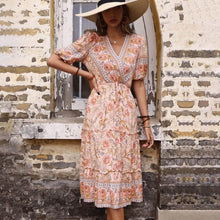 Load image into Gallery viewer, Alexandra Rose Print Dress
