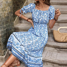 Load image into Gallery viewer, Alisa Maxi Dress-Porcelain Print
