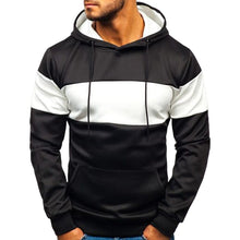 Load image into Gallery viewer, Men&#39;s Sports Hooded Sweatshirt With Drawstring
