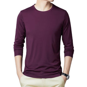 Crew Neck Bottoming Long Sleeve T-shirt