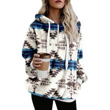 Load image into Gallery viewer, Ethnic Print Plush Sweater
