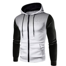 Load image into Gallery viewer, Printed Dot Colorblock Sweatshirt
