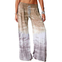 Load image into Gallery viewer, Loose Ombre Print Yoga Wide-Leg Jogger Pants
