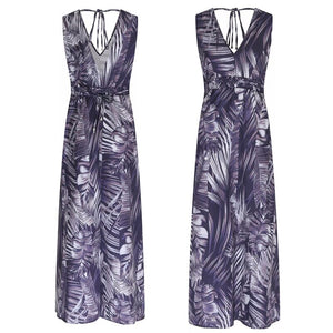Printed Strappy Dress