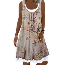 Load image into Gallery viewer, Sleeveless Digital Print Dress
