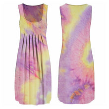 Load image into Gallery viewer, Tie-Dye Casual Sleeveless Dress
