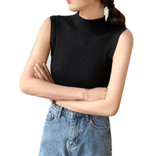 Load image into Gallery viewer, Sleeveless Knit Tank Top
