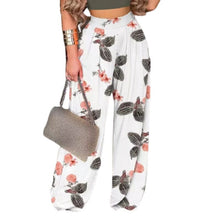 Load image into Gallery viewer, Floral Print Track Pants
