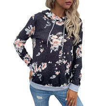 Load image into Gallery viewer, Long Sleeve Hoodie Printed Sweatshirt
