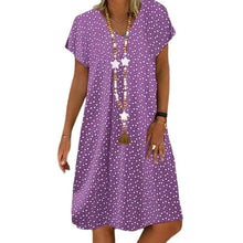 Load image into Gallery viewer, V-neck Printed Dress
