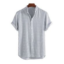 Load image into Gallery viewer, Casual Men&#39;s Striped Shirt
