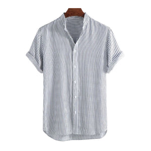 Casual Men's Striped Shirt