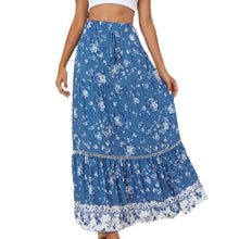 Load image into Gallery viewer, Women&#39;s Boho Swing Midi Skirts
