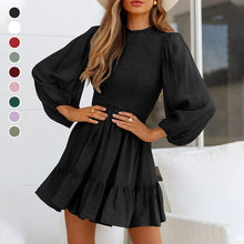 Load image into Gallery viewer, Long Sleeve Ruffle Dress
