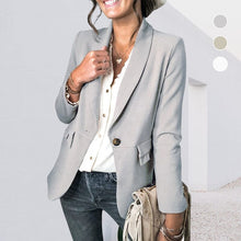 Load image into Gallery viewer, Solid Color Pocket Blazer

