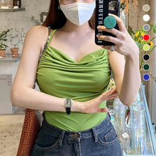 Load image into Gallery viewer, Womens sexy suspender vest top

