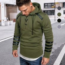 Load image into Gallery viewer, Paneled Hoodie Sweatshirt
